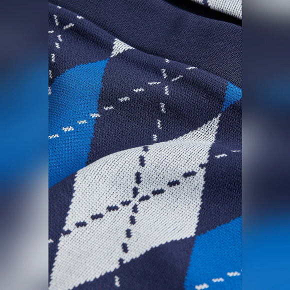 H&M Divided Argyle Cut Out Mini Dress - Picture 6 of 8